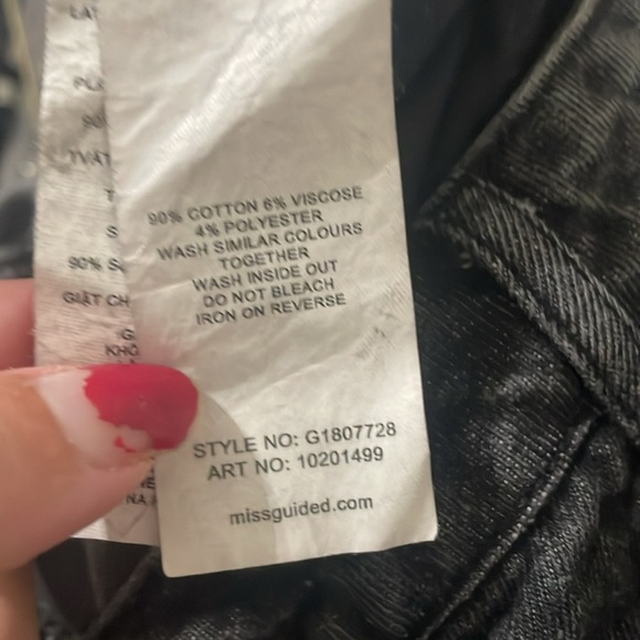 Missguided Baggy Jeans Size 12 - Picture 7 of 7